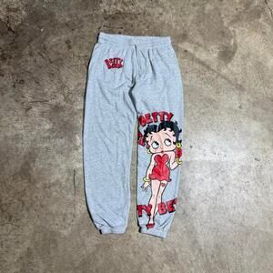 Grey Betty Boop Sweatpants